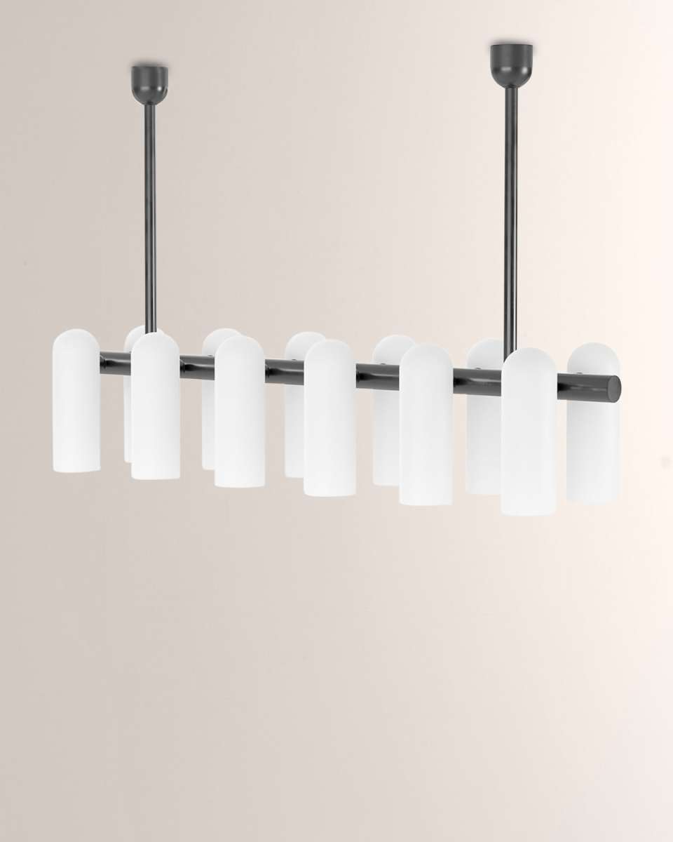 Schwung Collection Odyssey Linear Medium 12-Light Chandelier